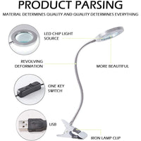 Thumbnail for Magnifying Lamp Desk Table Magnifier Light - The Shopsite