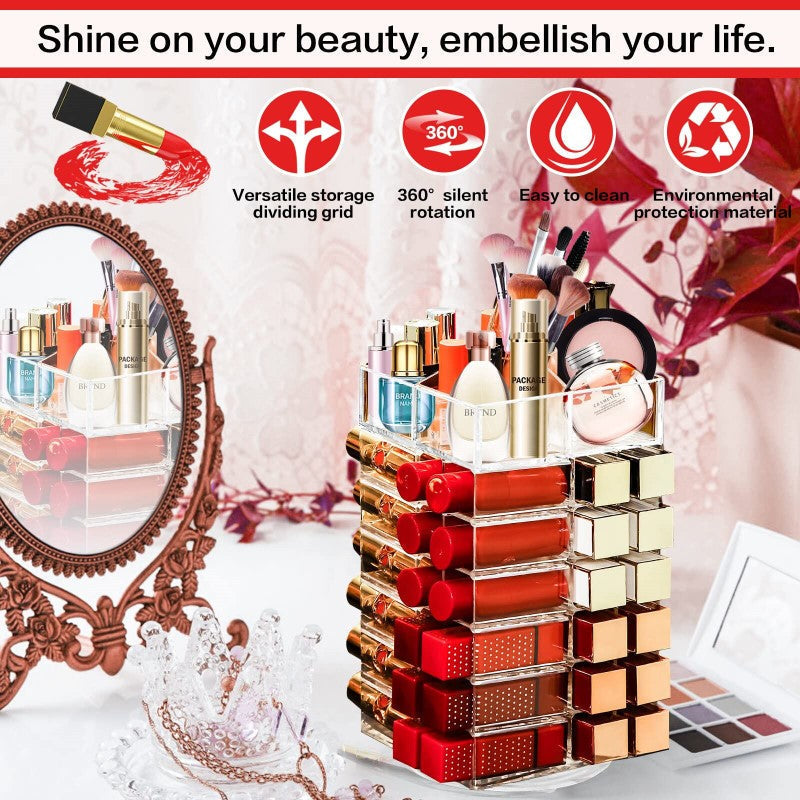Acrylic Lipstick Tower Holder