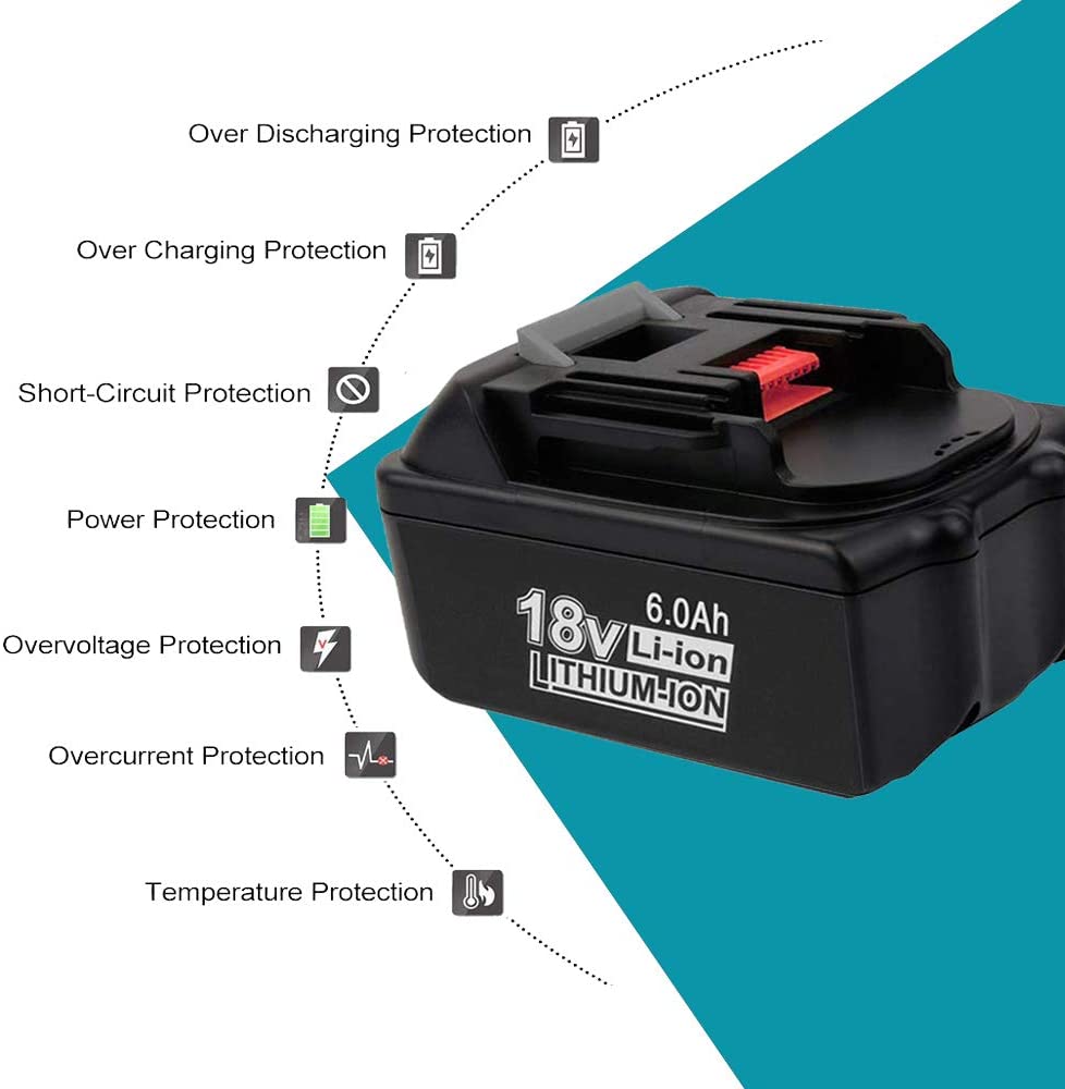 Replacement Makita Battery Charger For Bl1830/Bl1840/Bl1850 Battery - The Shopsite