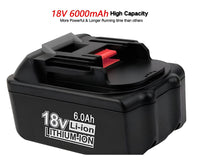 Thumbnail for Makita 18V Battery 6AH Replacement Makita Battery