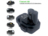 Thumbnail for Side view of compact ABS plastic adapter