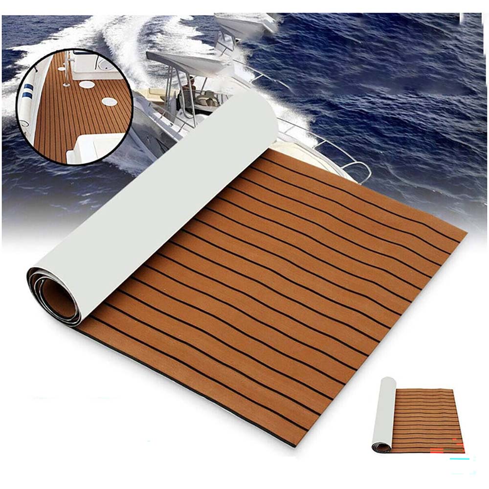 Dark brown marine carpet mat for marine use