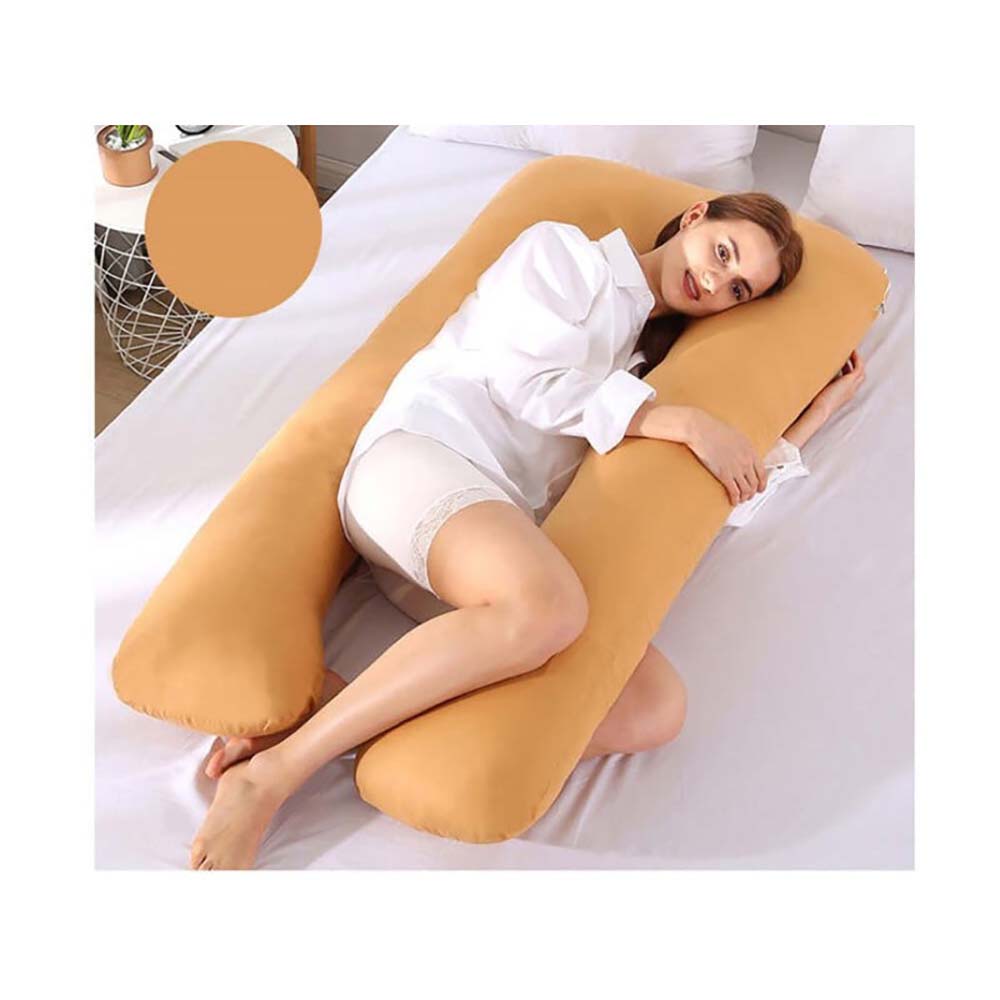 Pregnancy pillow U shape full body cotton cover