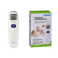 Thumbnail for Omron thermometer measuring forehead temperature