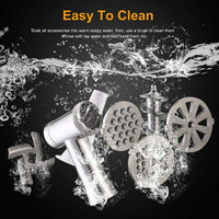 Thumbnail for Meat grinder with food pusher