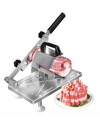 Thumbnail for compact meat slicing device