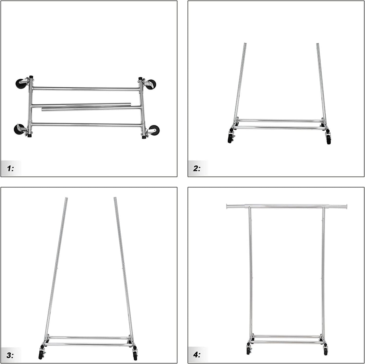 Heavy Duty Metal Garment Rack