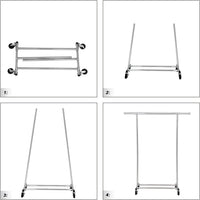 Thumbnail for Heavy Duty Metal Garment Rack