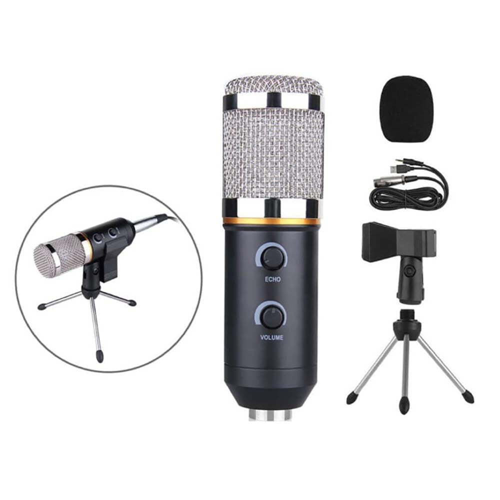 Microphone rotating 360 degrees on stand