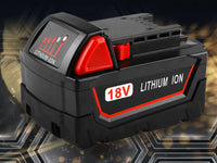 Thumbnail for 2 x Milwaukee M18 4.0AH Battery Replacement - The Shopsite