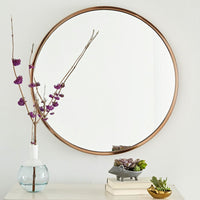 Thumbnail for Round Wall Mirror Bathroom Mirror 60CM