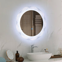 Thumbnail for Bathroom LED Mirror Round Frameless 70CM
