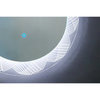 Thumbnail for Bathroom LED Mirror Round Frameless 70CM
