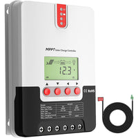 Thumbnail for MPPT solar charge controller 20A front view