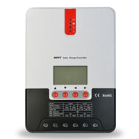 Thumbnail for Side view of 40A solar charge controller unit