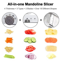 Thumbnail for Vegetable Spiralizer Vegetable Mandoline Slicer