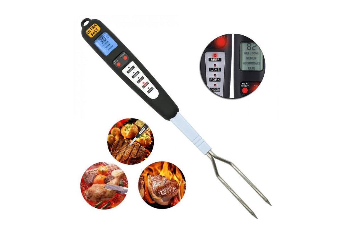 BBQ Thermometer Fork Meat Thermometer