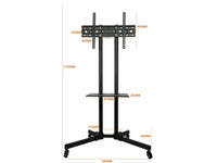 Thumbnail for TV Stand TV Bracket on wheels