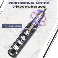 Thumbnail for Electric Nail Drill Kit Rechargeable Portable Electric Nail Drill Machine Kit for Acrylic Nails