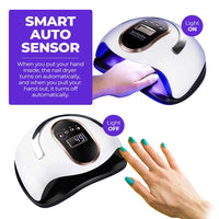 Thumbnail for LED Nail Dryer Lamp Professional Gel Polish 168W - The Shopsite