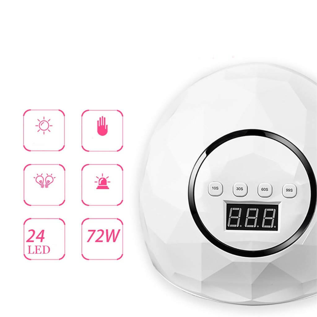 72W UV LED Nail Dryer Nail Lamp - The Shopsite