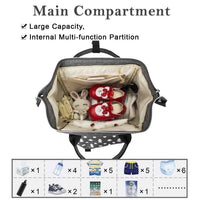 Thumbnail for travel diaper backpack