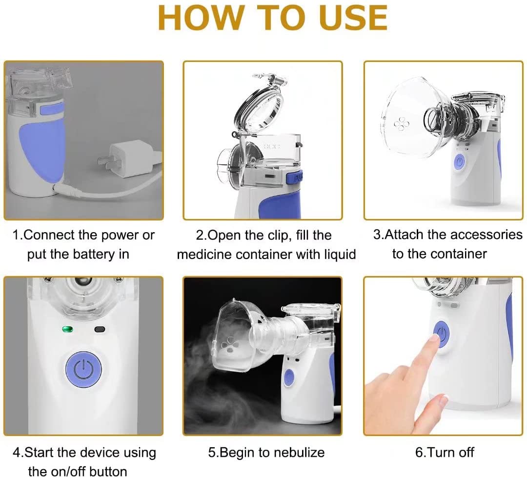 Ultrasonic Nebulizer Inhaler