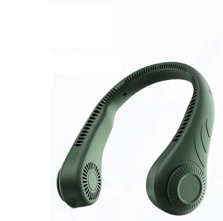Neck Fan Bladeless – USB Rechargeable Hands-Free Personal Fan for Sports & Travel