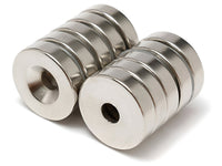 Thumbnail for Neodymium Magnets 20mmx 5mm Hole 6mm 5PCS