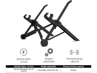 Thumbnail for Laptop Stand HEIGHT ADJUSTABLE WITH 7 SETTINGS - The Shopsite