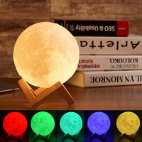 Thumbnail for Moon Light Night Light Lamp