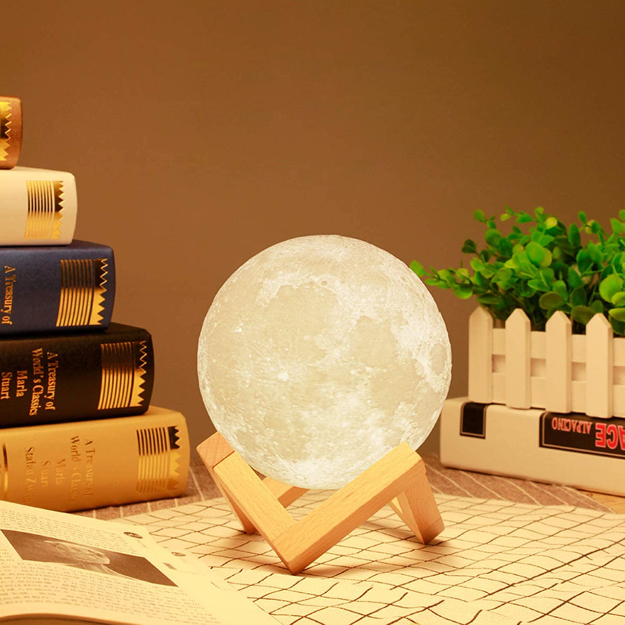Moon Light Night Light Lamp