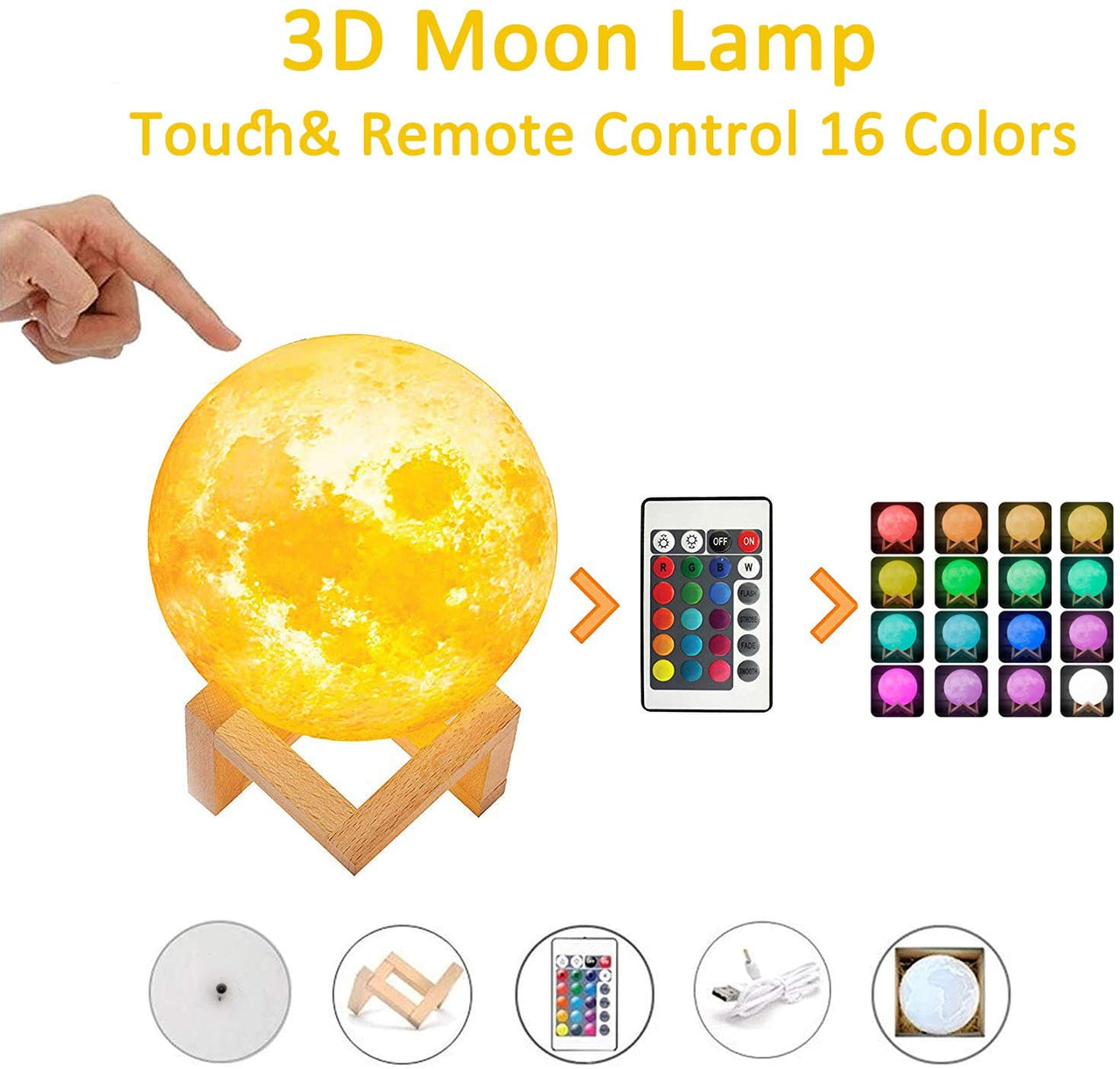 Moon Light Night Light Lamp