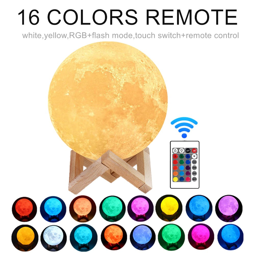Moon Light Night Light Lamp