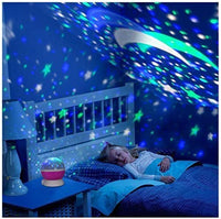 Thumbnail for Stars Starry Sky Night Light Led Projector Luminaria Moon Table Night Lamp - The Shopsite