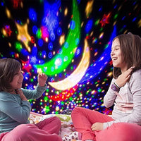 Thumbnail for Stars Starry Sky Night Light Led Projector Luminaria Moon Table Night Lamp - The Shopsite