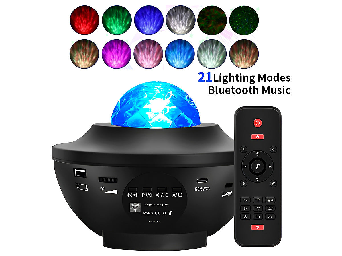 Bluetooth speaker integrated in projector