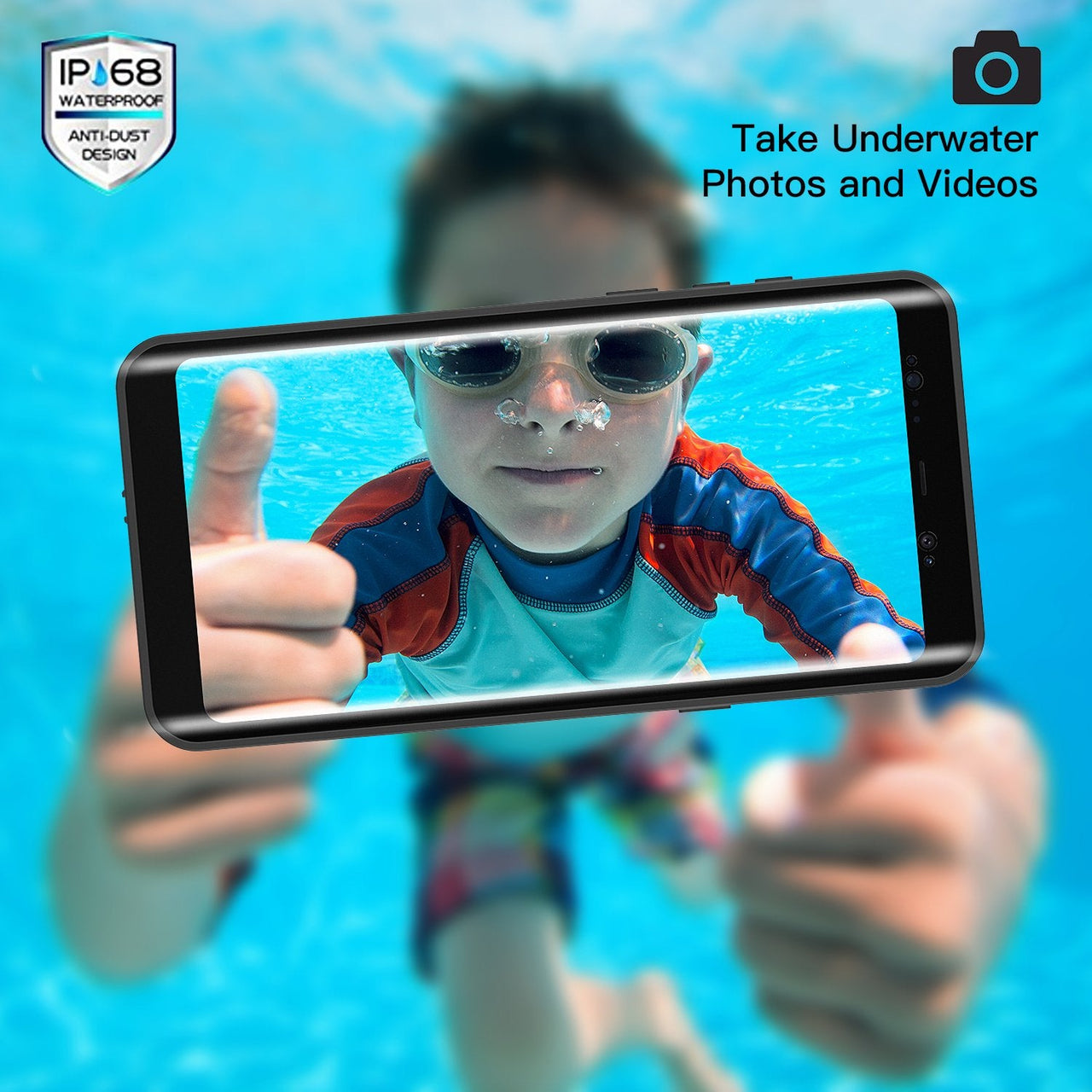 Samsung Note 8 Waterproof Case - The Shopsite