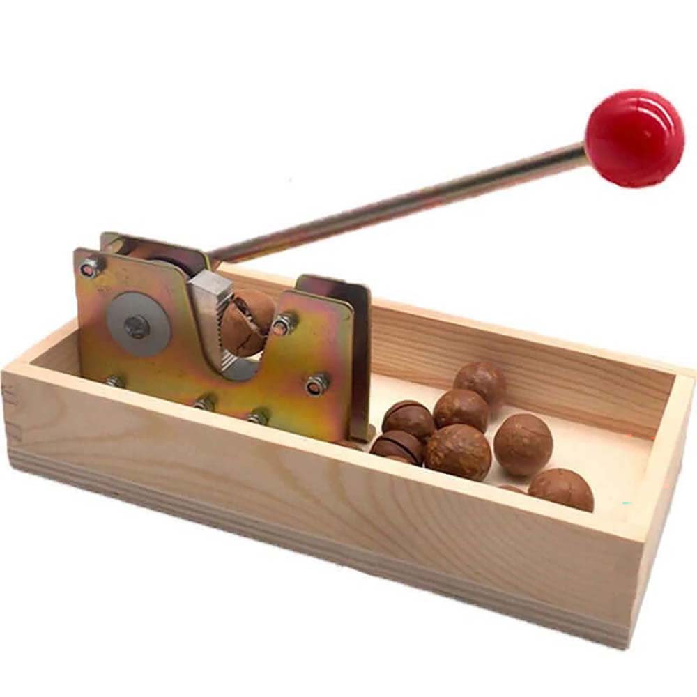 Nut cracker used on walnuts and pecans