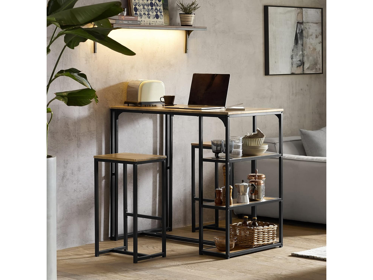 Bar Table and Bar Stools Set