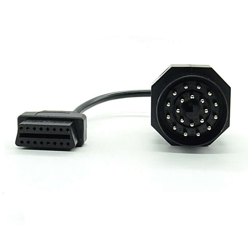 BMW 20 pin to 16 pin adapter cable with female 16 pin end