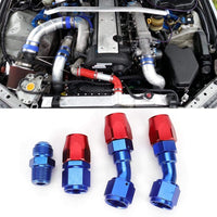 Thumbnail for Turbo Charger Oil Drain Return Line Oil Feed Complete Kit Fit for T3 T4 GT35 T70 T66