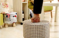 Thumbnail for Ottoman Footstool Stool Round Foot Stool - The Shopsite