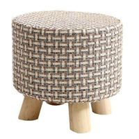 Thumbnail for Ottoman Footstool Stool Round Foot Stool