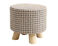 Thumbnail for Ottoman Footstool Stool Round Foot Stool