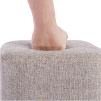Thumbnail for Ottoman Footstool Stool Round Foot Stool