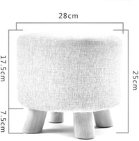 Thumbnail for Ottoman Footstool Stool Round Foot Stool