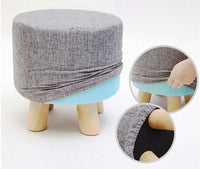 Thumbnail for Ottoman Footstool Stool Round Foot Stool