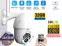 Thumbnail for 1080P Cloud Storage Wireless PTZ Wireless Camera with 32GB Adata Micro SD Card - The Shopsite