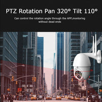 Thumbnail for 1080P Cloud Storage Wireless PTZ Wireless Camera with 32GB Adata Micro SD Card